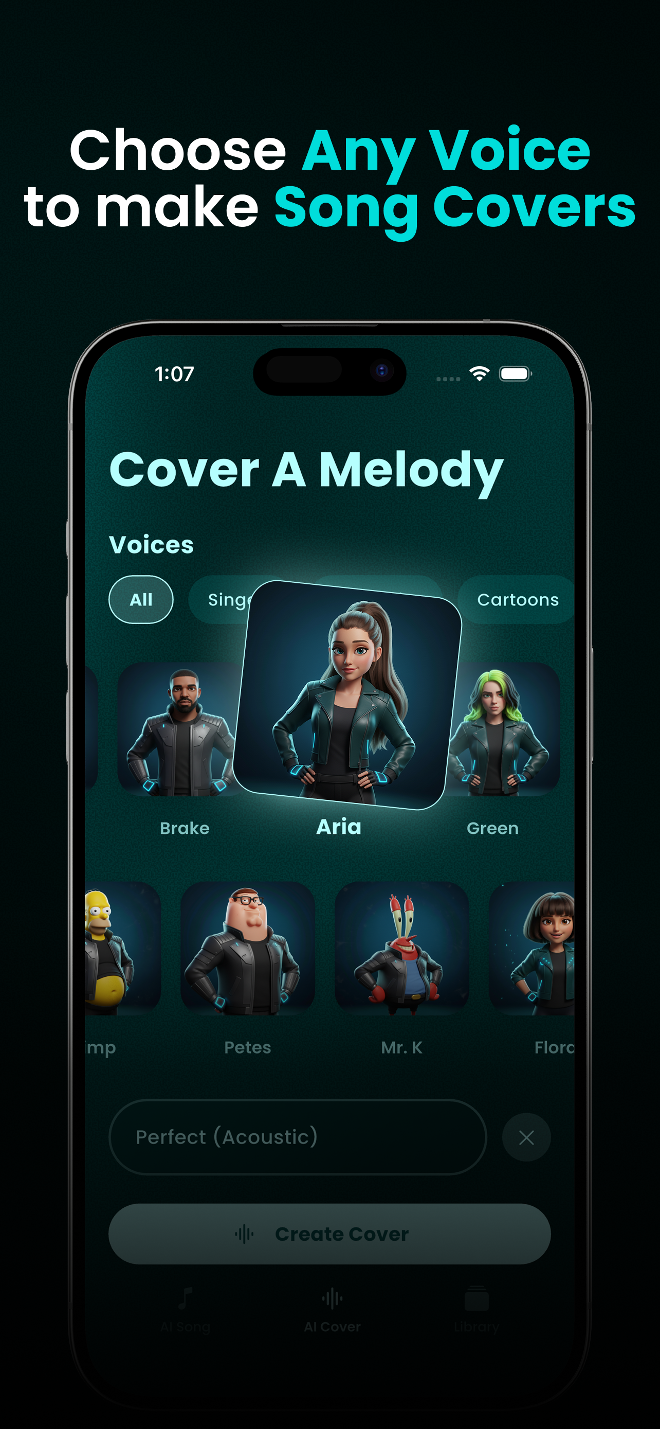 MelodAI Music app screenshot 3 showing Supabase implementation